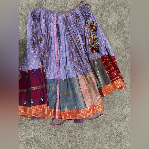 Annu’s Creation purple multicolor chaniya choli lehenga - Picture 10 of 17